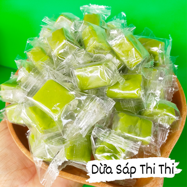 500gr Kẹo dừa Sáp - Vị Lá Dứa
